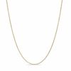 Thumbnail Image 0 of Ladies' 0.8mm Cable Chain Necklace in 14K Gold - 16"
