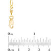Thumbnail Image 1 of Men's 3.1mm Figaro Chain Necklace in 14K Gold - 22"