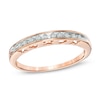 Thumbnail Image 1 of 1/15 CT. T.W. Diamond Anniversary Band in 10K Rose Gold