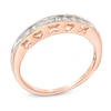 Thumbnail Image 1 of 1/15 CT. T.W. Diamond Anniversary Band in 10K Rose Gold