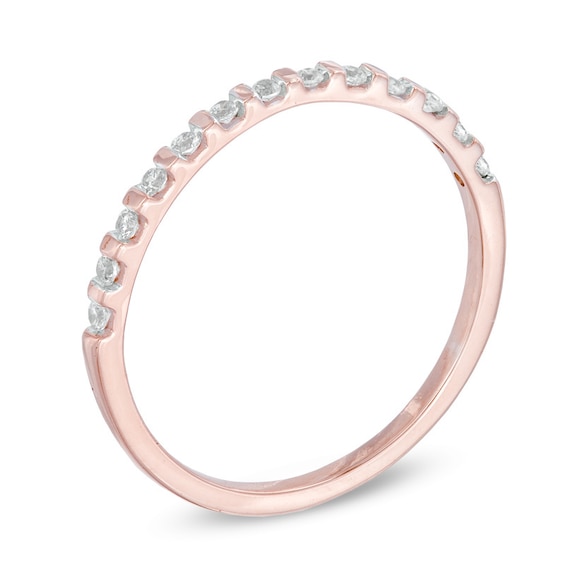 1/8 CT. T.w. Diamond Anniversary Band in 10K Rose Gold