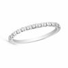Thumbnail Image 1 of 1/8 CT. T.W. Diamond Anniversary Band in 10K White Gold