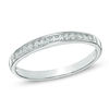 Thumbnail Image 1 of 1/10 CT. T.W. Diamond Anniversary Band in Sterling Silver