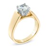 Thumbnail Image 2 of 1-1/5 CT. Certified Diamond Solitaire Engagement Ring in 14K Two-Tone Gold (J/I2)