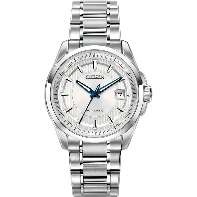 Main Image 1 of Men's Citizen Signature Grand Classic Automatic Watch with White Dial (Model: NB0040-58A)