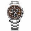 Thumbnail Image 0 of Men's Victorinox Swiss Army Classic Chronograph Watch with Brown Dial (Model: 249036)