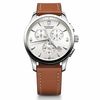 Thumbnail Image 1 of Men's Victorinox Swiss Army Alliance Chronograph Strap Watch with Silver-Tone Dial (Model: 241480)