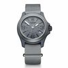 Thumbnail Image 0 of Men's Victorinox Swiss Army Original Strap Grey PVD Watch with Grey Dial (Model: 241515)