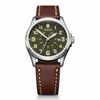 Thumbnail Image 0 of Men's Victorinox Swiss Army Infantry Vintage Watch with Olive Green Dial (Model: 241309)