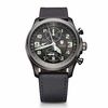 Thumbnail Image 0 of Men's Victorinox Swiss Army Infantry Vintage Chronograph Automatic Gunmetal PVD Strap Watch (Model: 241526)