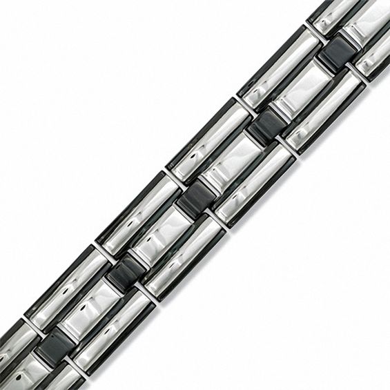 Bracelet in Two-Tone Stainless Steel - 8.25"