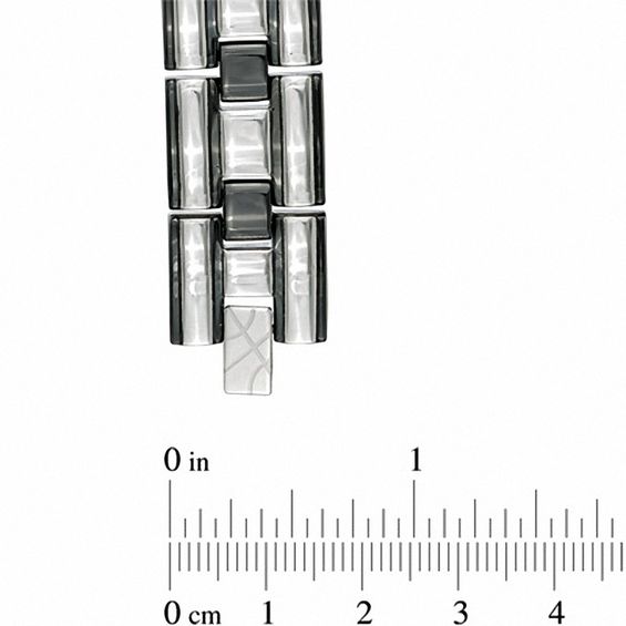 Bracelet in Two-Tone Stainless Steel - 8.25"