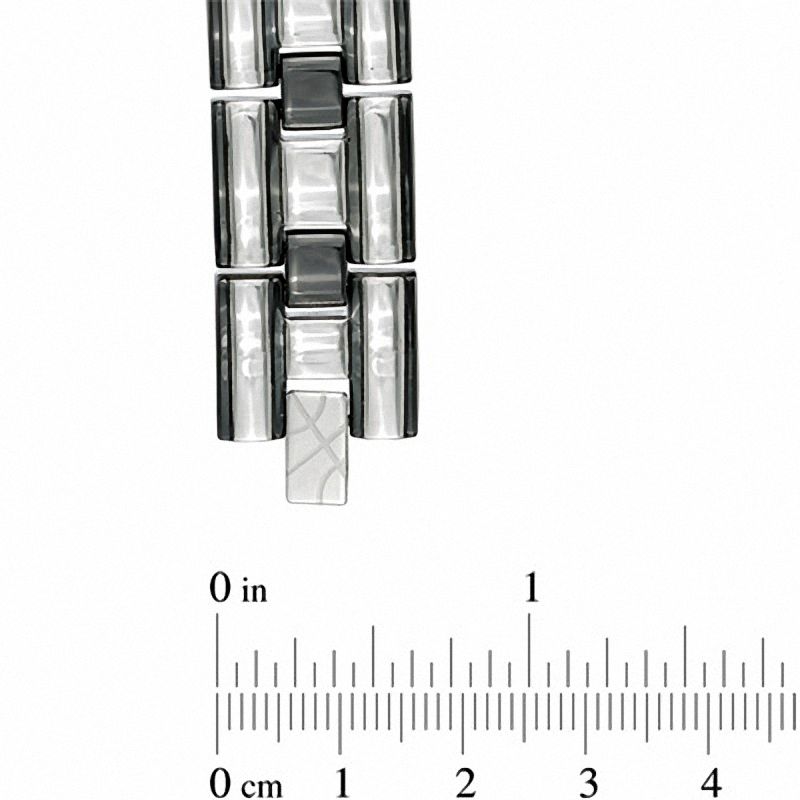 Main Image 2 of Bracelet in Two-Tone Stainless Steel - 8.25"