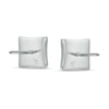 Thumbnail Image 2 of 1/4 CT. T.W. Diamond Star Earrings in Stainless Steel