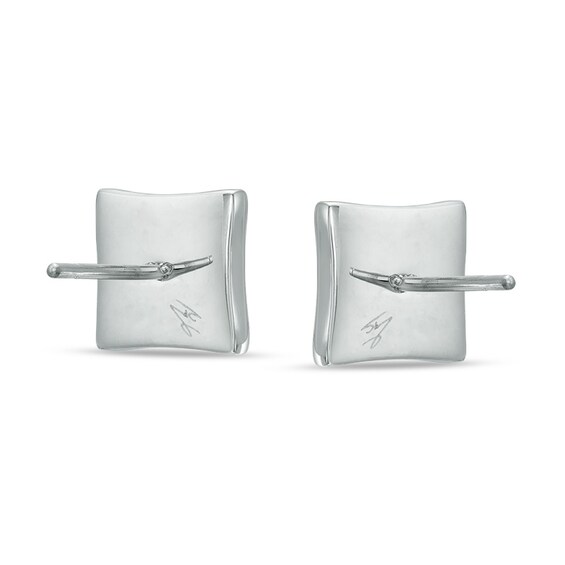 1/4 CT. T.w. Diamond Star Earrings in Stainless Steel