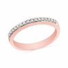 Thumbnail Image 1 of 1/10 CT. T.W. Diamond Band in 10K Rose Gold