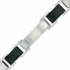 Thumbnail Image 1 of Men's Cable Bracelet in Tri-Tone Stainless Steel - 8.25"