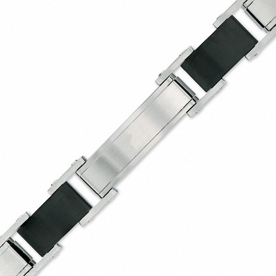 Cable Bracelet in Tri-Tone Stainless Steel - 8.25"