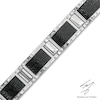 Thumbnail Image 1 of 1/5 CT. T.W. Diamond Bracelet in Two-Tone Stainless Steel - 8.25"