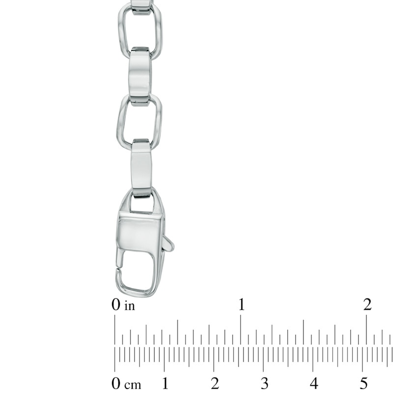 Main Image 3 of Link Necklace and Bracelet Set in Stainless Steel