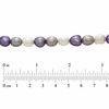 Thumbnail Image 2 of Honora 7.0-9.0mm Multi-Color Freshwater Cultured Pearl Macramé Bracelet
