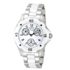 Thumbnail Image 0 of Ladies' Invicta Angel Chronograph Ceramic Watch with White Dial (Model: 1651)