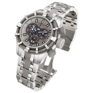 NWT Invicta Silver-Gray Textured Watch comes with Box Invicta Invicta Racing 47mm Gray Silicone Strap Quartz Watch  main image 3