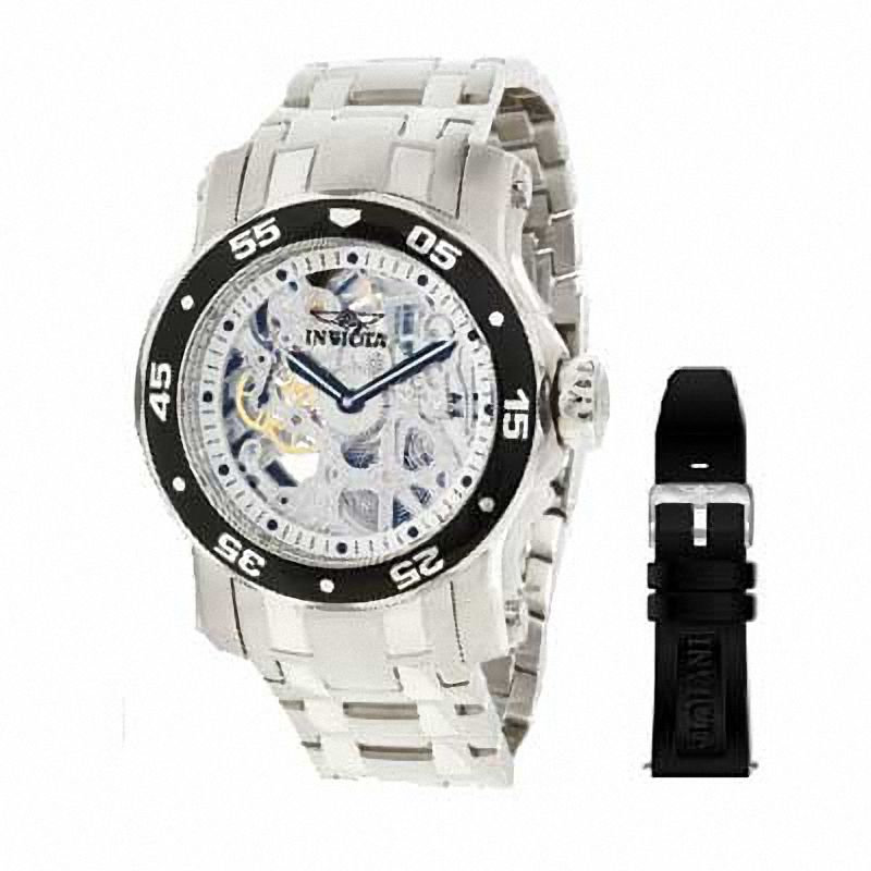 Main Image 1 of Men's Invicta Pro Diver Automatic Watch with Exhibition Dial (Model: 10303)