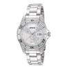 Thumbnail Image 1 of Ladies' Invicta Angel Watch with Silver-Tone Floral Dial (Model: 12506)