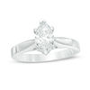 Thumbnail Image 1 of Celebration Ideal 1 CT. Marquise Certified Diamond Solitaire Engagement Ring in 14K White Gold (J/I1)