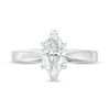 Thumbnail Image 6 of Celebration Ideal 1 CT. Marquise Certified Diamond Solitaire Engagement Ring in 14K White Gold (J/I1)