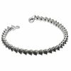 Thumbnail Image 1 of 1/4 CT. T.W. Black Diamond Tennis Bracelet in Sterling Silver