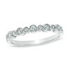 Thumbnail Image 0 of 1/4 CT. T.W. Diamond Bezel-Set Band in 10K White Gold