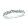Thumbnail Image 1 of 1/4 CT. T.W. Diamond Pavé Anniversary Band in 10K White Gold