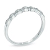 Thumbnail Image 1 of Diamond Accent Milgrain Band in 10K White Gold