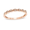 Thumbnail Image 0 of Diamond Accent Milgrain Band in 10K Rose Gold