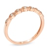 Thumbnail Image 2 of Diamond Accent Milgrain Band in 10K Rose Gold