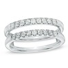 Thumbnail Image 1 of Celebration Lux® 1/2 CT. T.W. Certified Diamond Solitaire Enhancer in 18K White Gold (I/SI2)