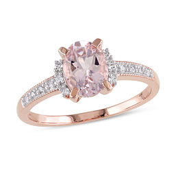 Zales morganite shop engagement ring