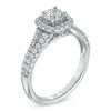 Thumbnail Image 2 of Celebration Fire™ 1 CT. T.W. Diamond Engagement Ring in 14K White Gold (H-I/SI1-SI2)
