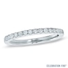 Thumbnail Image 0 of 1/4 CT. T.W. Certified Diamond Wedding Band in 14K White Gold (I/SI2)