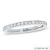 Thumbnail Image 1 of 1/4 CT. T.W. Certified Diamond Wedding Band in 14K White Gold (I/SI2)