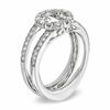 Thumbnail Image 1 of 1/2 CT. T.W. Diamond Circle Frame Solitaire Enhancer in 14K White Gold