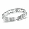 Thumbnail Image 1 of 5/8 CT. T.W. Certified Diamond Wedding Band in 18K White Gold (H/VS2)
