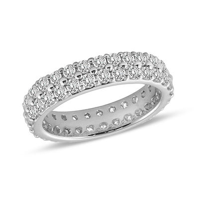 2 row wedding band