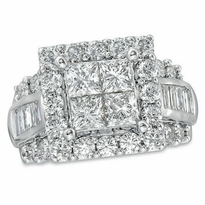 Four ZigZag Rose Cut Diamond Ring | DAINTYLINE18K