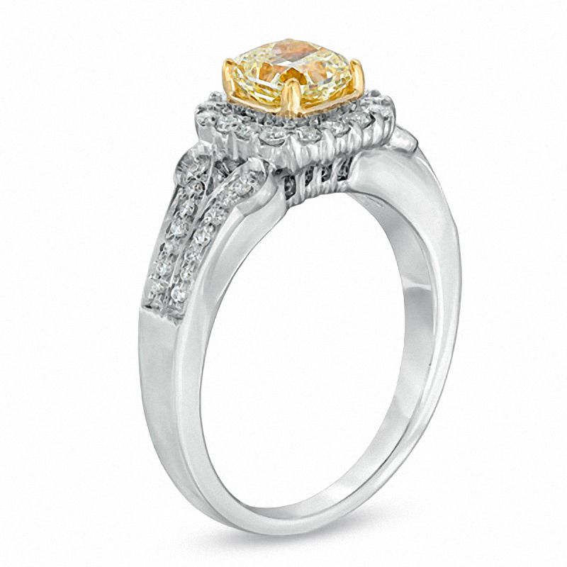 Yellow diamond rings zales deals