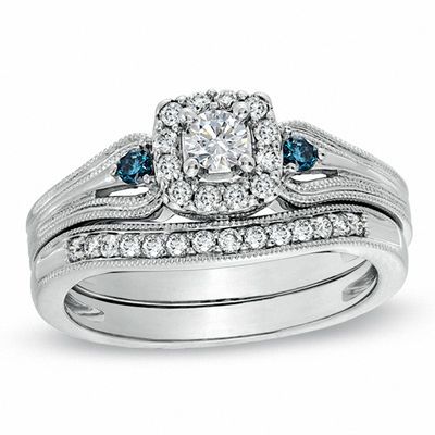zales blue diamond collection