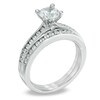 Thumbnail Image 2 of Celebration Lux® 1-1/2 CT. T.W. Certified Diamond Bridal Set in 18K White Gold (I/SI2)