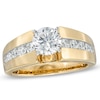 Thumbnail Image 1 of 1-1/2 CT. T.W. Certified Diamond Engagement Ring in 14K Gold (I/I1)